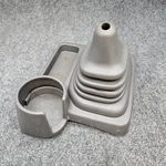 1998-2001 Nissan Frontier Xterra Gear Shifter Boot M/t Bezel Trim Center Console Used. Price: $89.85.