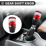 1 Set Vehicle Gear Knob Manual Automatic Stick Shifter Red New. Price: $15.99.