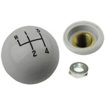 1964-88 7/8 White Hurst Sp Shifter Handle Ball Knob Nut Fine Thread 3/8-24 New. Price: $27.00.