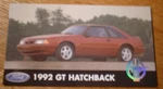 2-1992 Mustang Lx 5.0 Official Ford Photo Magnet 302 87-93 Foxbody Used. Price: $5.69.