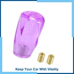 10CM Automatic And Manual Shift Knob With 2 Adapter Acrylic Purple 1SET New. Price: $20.99.