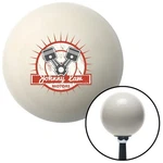 Johnny Law Motors Pistons Logo Ivory Knob W/ M16X1.5 Insert Shifter Auto New. Price: $89.95.