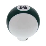 United Pacific Green Striped #14 Pool Ball Gearshift Knob Manual Transmission New. Price: $21.98.