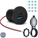 Filluck Rv Usb Outlet 12V/24V Quick Charger, Dual PD3.0 And QC3.0 Fast New. Price: $20.00.