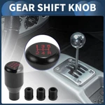 8.1CM 5 Speed Manual Shift Knob With 3 Adapter Aluminum Alloy Black Set New. Price: $15.35.