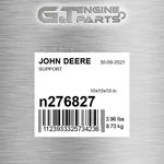 N276827 Support Fits John Deere (surplus Open Box) New. Price: $426.20.