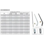 Lokar XRLK-69001 Shift Lever Conversion Kit, Inch Straight New. Price: $134.95.