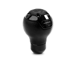 Momo Nero Shift Knob - Tall Black Leather, Chrome Insert New. Price: $134.00.