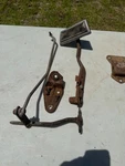 1964 1965 Pontiac Lemans Gto Automatic Selector Linkage And Brake Pedal Used. Price: $55.00.