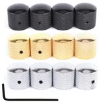 4PCS Dome Volume Tone Control Knobs With Inner Hexagon Spanner Guitar Bass New. Price: $8.98.