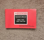 Kenworth Truck W900 T660 T800 C500 963 Operator S Manual Very. Price: $85.00.