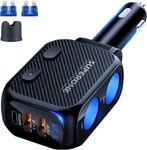180W Cigarette Lighter Splitter With 20W Pd, 2-SOCKET Adapt... New. Price: $27.11.