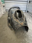 Oem Jaguar XK140 Gearbox Cover Transmission Tunnel W/ Shift Lever Shroud Used. Price: $555.00.