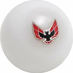 Oer Solid White Shift Knob Red/black Firebird Emblem 1970-1981 Pontiac New. Price: $59.98.