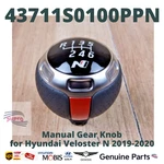 Genuine Oem Hyundai Kia Veloster Gear Shift Knob 43711S0100PPN Manual. Price: $74.69.