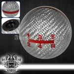 Universal 2" Spherical Shift Knob 5-SPEED Manual Transmission M10X1.5 Carbon Red New. Price: $15.88.