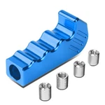 Universal Blue Aluminum Pistol Grip Handle Mt Manual Shifter Lever Knob New. Price: $18.07.