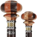 Mad Hatter Multi Wood Knob Handle Walking Stick With Wenge Shaft Unspecified. Price: $90.00.