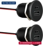 Acegoo Rv Usb Outlet All-aluminum Type + Ports 12V/24V Charger, Rec New. Price: $55.67.