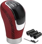 Weighted 5 Speed Manual Gear Shift Knob In Leather, Car Replacement Handle New. Price: $27.82.