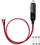 Cuzec Heavy-duty 15A Male Plug Cigarette Lighter Adapter Power 1.6FT Long New. Price: $10.36.