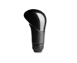 Momo Shadow Shift Knob - Black Airleather, Carbon Effect Insert New. Price: $134.00.