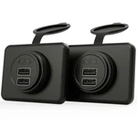 Panel Type 12V/24V Usb Car Charger Outlet, DAMAVO12V A+a PORT-1PCS New. Price: $25.93.