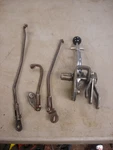 1961 1962 Corvette Ansen 4 Speed T10 Transmission Shifter & Linkage Rods Gm Oem Used. Price: $345.00.