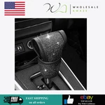 Bling Auto Gear Shift Knob Cover, Car Stick Protector, Sparkly Crystal New. Price: $12.99.