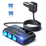 Cigarette Lighter Splitter Set 158W 9 In Multi Port Car Charger New. Price: $39.99.