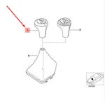 New Bmw Z8 E52 Gear Shift Leather Knob 25117504351 Oem Duty To. Price: $636.81.