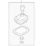 Genuine Volkswagen Shift Knob 5K0-711-113-E-UZD New. Price: $169.69.