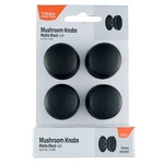 Taskmaster Mushroom Knobs Matte Black - 4 Pack Brand. Price: $22.33.
