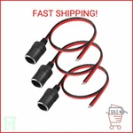 Hatmini 3 Pcs 14AWG Cigarette Lighter Female Socket With Bare Wire Tin Plated Ca New. Price: $17.16.