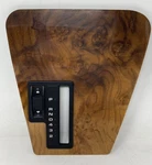 Bmw E32/E34 Automatic Wood Center Console Shifter Panel Used. Price: $230.00.