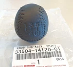 "toyota Celica MR2 Spyder 00-05 Black Leather Shift Knob 33504-14120-C1 Oem New. Price: $72.00.