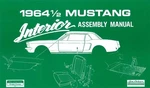 1964.5-1965.5 Ford Mustang Interior Factory Assembly Manual New. Price: $46.50.