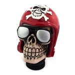 Skull Handle Shifter Knob, Pilot Skeleton Style Mt Car Gear Stick Red New. Price: $31.99.