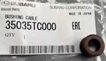" Genuine Bushing Cable Subaru Oem 35035TC000 New. Price: $10.00.