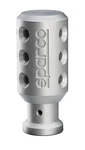 Sparco Piuma Silver Knob - Automotive Gear Shifter Accessory New. Price: $97.63.