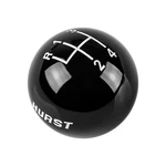 Hurst 1637627 Black 4 Speed Shifter Knob W/ White Engraving 3/8 X Thread New. Price: $61.99.