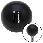 White 3 Speed Pattern - Gas 11 Black Knob W/ M16X1.5 Insert Shifter New. Price: $89.95.