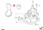 Genuine Bmw M6 E64 Convertible Selector-lever Grip Smg 25162283051 New. Price: $432.55.