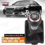 Gear Shift Knob Gaiter Boot For Audi A4 S4 B8 Line 2007-2014 6 Speed Red Ring New. Price: $24.43.