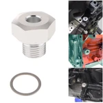 Oil Pressure Sensor Adapter M16X1.5 To Female 1/8 Npt For Gm Ls Engine Swap New. Price: $7.77.
