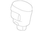 Genuine Mazda Automatic Transmission Shift Lever Knob VC67-46-030 New. Price: $247.62.