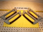 Mercedes Oem 00-06 W220 S600 Front Rear Burl Wood Gray Roof Genuine 4 Handles Used. Price: $385.39.
