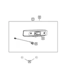 Genuine Mopar Back Up Camera Bezel 7AA00RXFAA New. Price: $437.58.
