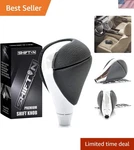 Ergonomic Round Black Leather Gear Shift Knob For Lexus Models Stylish Upgrade New. Price: $29.98.
