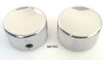 True Custom Shop Lennon Burns Style Polished Chrome Aluminum Control Knobs 6MM New. Price: $19.97.